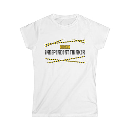 Women's Graphic T-Shirt | Independent Thinker | Casual Everyday Wear