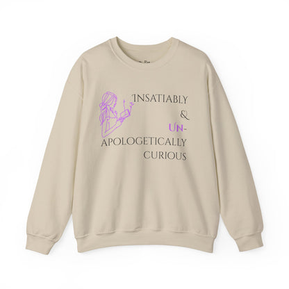 Unisex Heavy Blend™ Crewneck Sweatshirt | Insatiably Curious