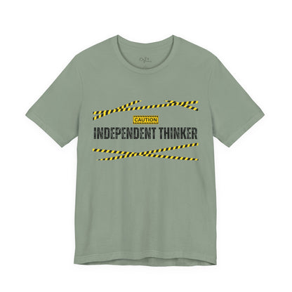 Unisex Jersey Short Sleeve Tee | Independent Thinker