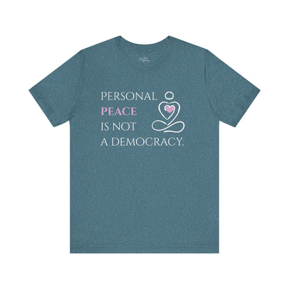 Unisex Jersey Short Sleeve Tee | Personal Peace