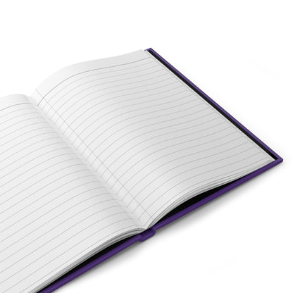 Hardcover Journal (Purple) | Insatiably Curious | Perfect for Writers, Students, Gifts, Self-Reflection, Journaling