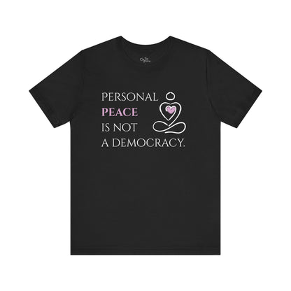 Unisex Jersey Short Sleeve Tee | Personal Peace
