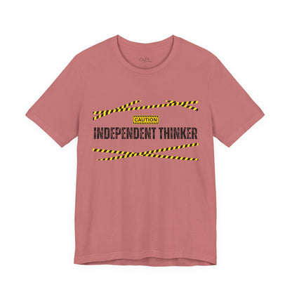 Unisex Jersey Short Sleeve Tee | Independent Thinker