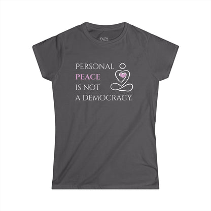 Women's Graphic T-Shirt | Peace | Casual Everyday Wear