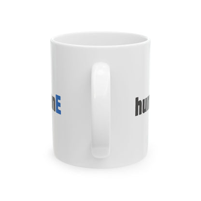 Ceramic Mug, 11oz, both sides | humanE