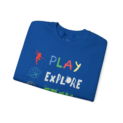 Unisex Heavy Blend™ Crewneck Sweatshirt | Play Explore Grow
