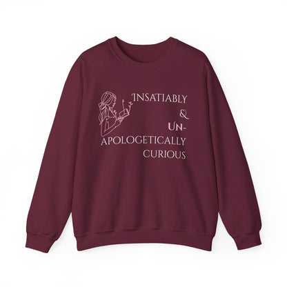 Unisex Heavy Blend™ Crewneck Sweatshirt | Insatiably Curious