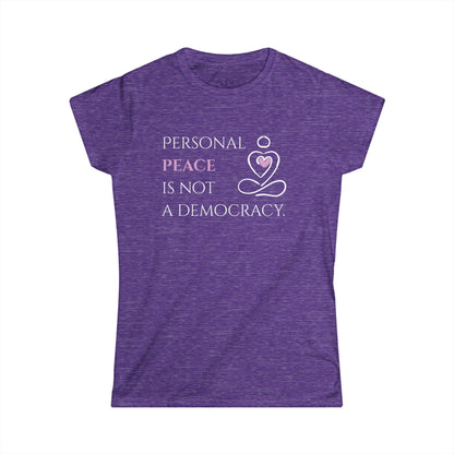Women's Graphic T-Shirt | Peace | Casual Everyday Wear