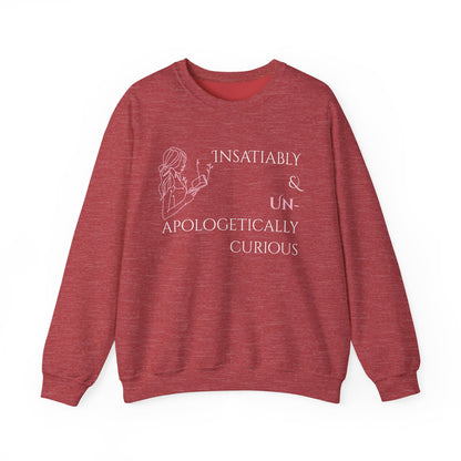 Unisex Heavy Blend™ Crewneck Sweatshirt | Insatiably Curious