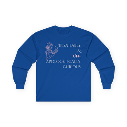 Unisex Ultra Cotton Long Sleeve Tee | Insatiably Curious