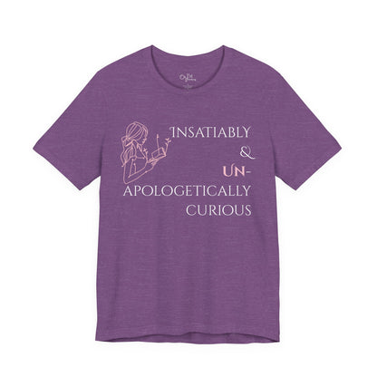 Unisex Jersey Short Sleeve Tee | Insatiably Curious