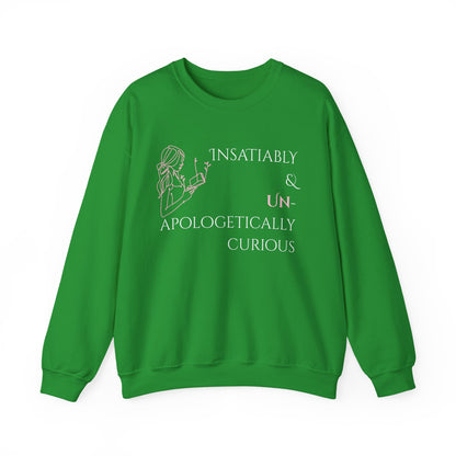 Unisex Heavy Blend™ Crewneck Sweatshirt | Insatiably Curious