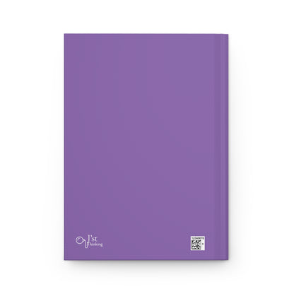 Hardcover Journal (Lilac) | Personal Peace | Perfect for Writers, Students, Gifts, Self-Reflection, Journaling