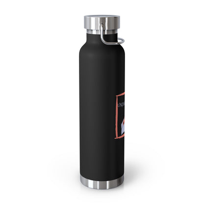 Water Bottle (white, black), Insulated Drink Container | Understanding