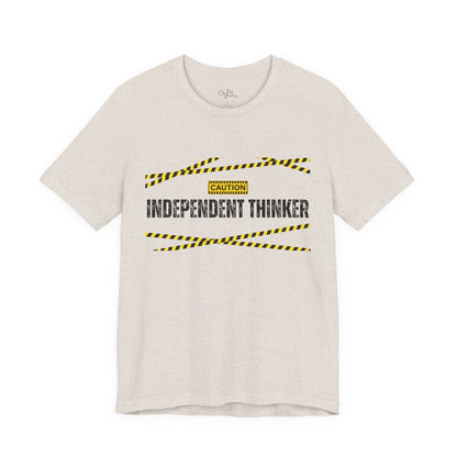 Unisex Jersey Short Sleeve Tee | Independent Thinker