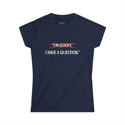 Women's Graphic T-Shirt | Question | Casual Everyday Wear