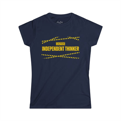 Women's Graphic T-Shirt | Independent Thinker | Casual Everyday Wear