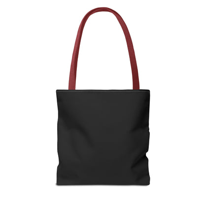 Tote Bag (Black) | Play Explore Grow | Design for Book Lovers, Students, Teachers, Gifts, Everyday Use