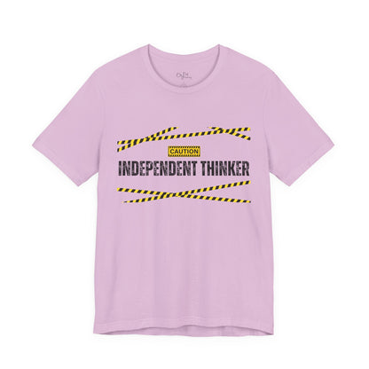 Unisex Jersey Short Sleeve Tee | Independent Thinker