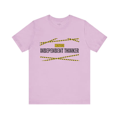 Unisex Jersey Short Sleeve Tee | Independent Thinker