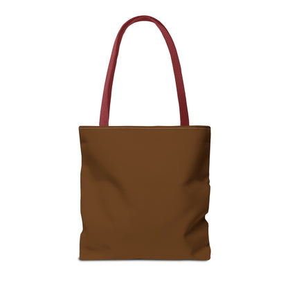 Tote Bag (Brown) | Understanding | Design for Book Lovers, Students, Teachers, Gifts, Everyday Use