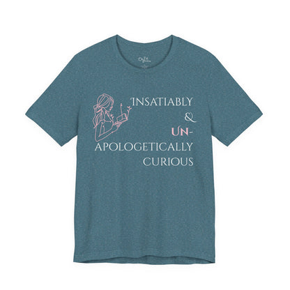 Unisex Jersey Short Sleeve Tee | Insatiably Curious