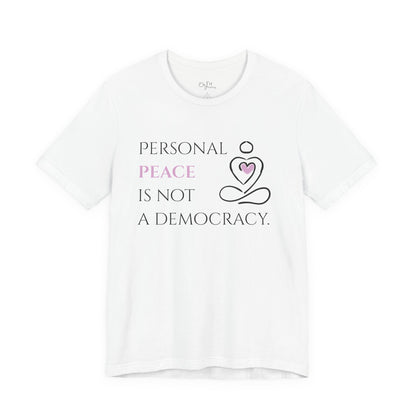Unisex Jersey Short Sleeve Tee | Personal Peace