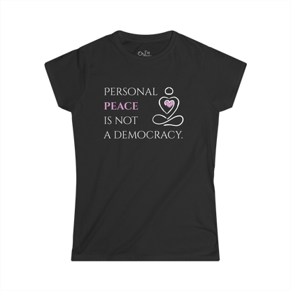 Women's Graphic T-Shirt | Peace | Casual Everyday Wear