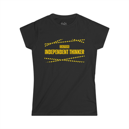 Women's Graphic T-Shirt | Independent Thinker | Casual Everyday Wear