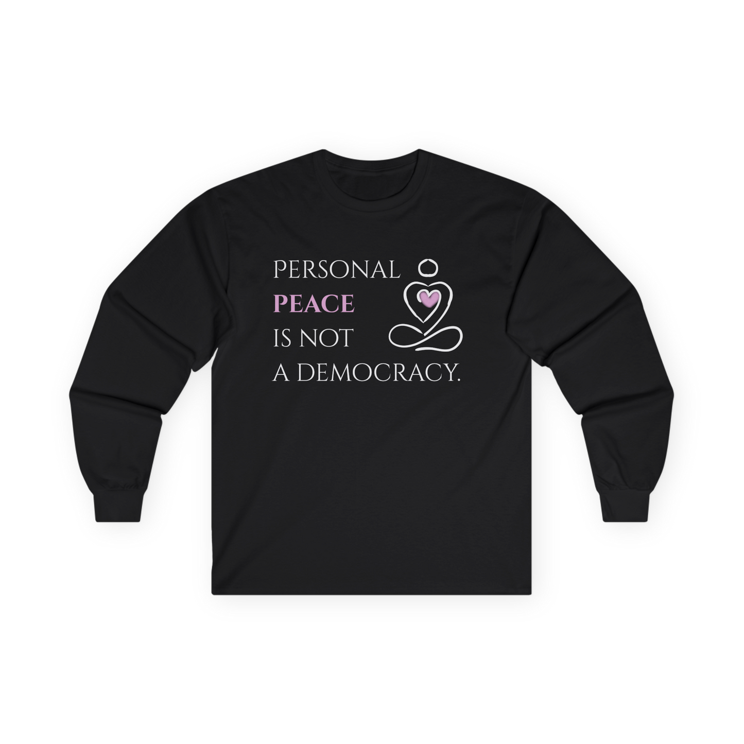 Unisex Ultra Cotton Long Sleeve Tee | Peace