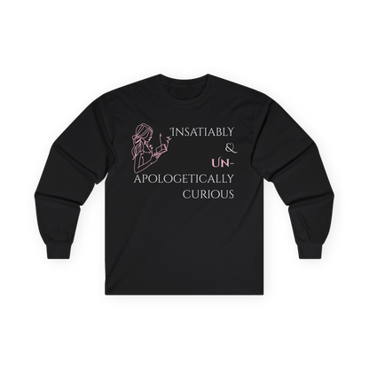 Unisex Ultra Cotton Long Sleeve Tee | Insatiably Curious