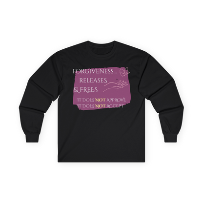 Unisex Ultra Cotton Long Sleeve Tee | Forgiveness