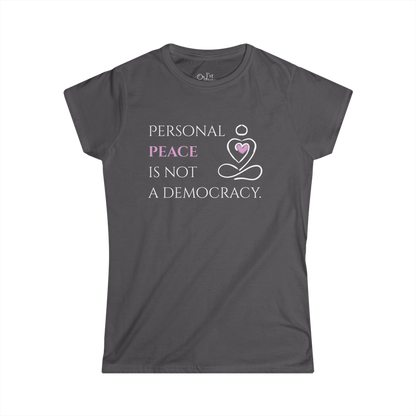 Women's Graphic T-Shirt | Peace | Casual Everyday Wear
