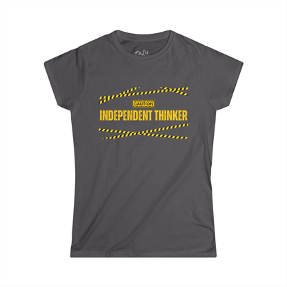 Women's Graphic T-Shirt | Independent Thinker | Casual Everyday Wear