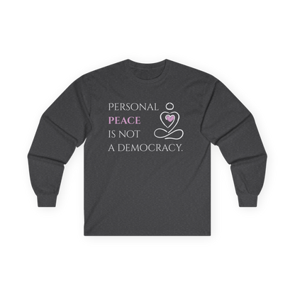 Unisex Ultra Cotton Long Sleeve Tee | Peace