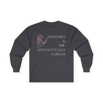 Unisex Ultra Cotton Long Sleeve Tee | Insatiably Curious
