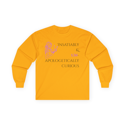Unisex Ultra Cotton Long Sleeve Tee | Insatiably Curious