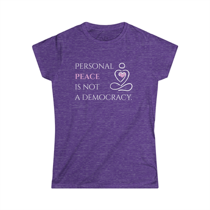 Women's Graphic T-Shirt | Peace | Casual Everyday Wear