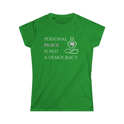 Women's Graphic T-Shirt | Peace | Casual Everyday Wear