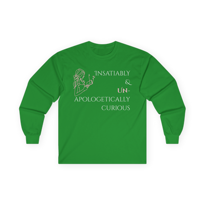 Unisex Ultra Cotton Long Sleeve Tee | Insatiably Curious