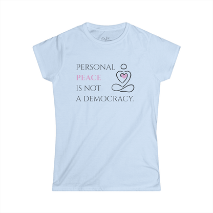 Women's Graphic T-Shirt | Peace | Casual Everyday Wear