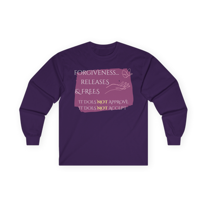 Unisex Ultra Cotton Long Sleeve Tee | Forgiveness
