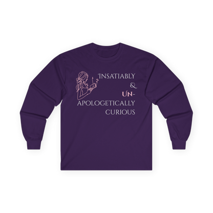 Unisex Ultra Cotton Long Sleeve Tee | Insatiably Curious