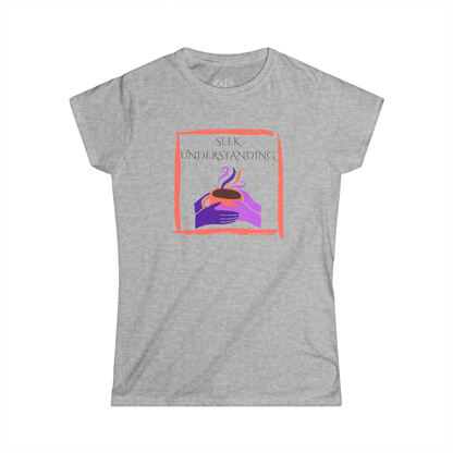 Women's Graphic T-Shirt | Understanding | Casual Everyday Wear