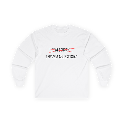Unisex Ultra Cotton Long Sleeve Tee | Question